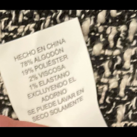 $428 NWOT KATE SPADE NY Womens Scallop Tweed Jacket Size 12 - Picture 11 of 13